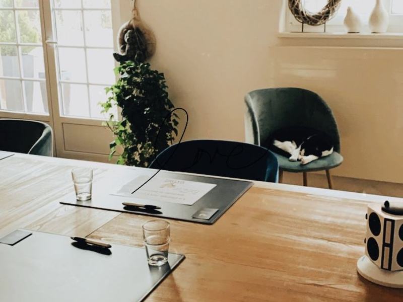 Un bureau privé à la campagne